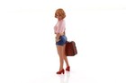 Suitcase Lady Figure 706 Showcasts American Diorama Figures 24706 1 24 2 75 
