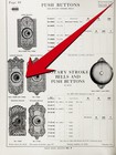 Corbin Loraine Pattern Working  Electric Doorbell Antique 1905 Ornate Victorian