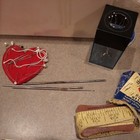 Vintage Sewing Box Full Of Vintage Sewing Supplies