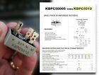 2pcs 1000v 50a Metal Case Single Phase Diode Bridge Rectifier - Free Shipping