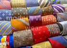 20 Pcs Mens Silk Neckties Lot Designer Stripe Geometric Wear Craft Quilter Lots