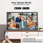 Large-wifi-photo-frame 21 5  Digital Picture Frame - 32gb  1920x1080 Ips Fhd    