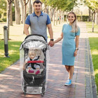 Baby Stroller Rain Cover  Clear Weather Shield  Universal Travel Breathable