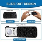 30x 60x 90x Pockets Magnifying Magnifier Jeweler Eye Glass Loupe Loop Led Light