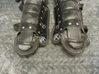 Rawlings Baseball Catchers Leg Guard Ages 9 - 12 Black  b 