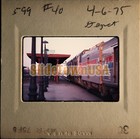 Vtg 1975 Train Slide 599 Amtk Amtrak Engine X4e193