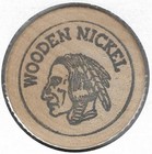 1969  Lafayette Indiana Numismatic Society 8th Annual Show  Token Wooden Nickel