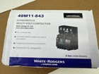 White-rodgers 49m11-843 Sureswitch Multi-volt Contactor 40 Amps 1   2 Pole
