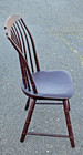 4 -  Step Back Windsor Chairs - Matching Set C 1800 Antique American - Shippable