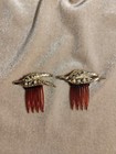 Hair Combs Vintage Small And Sparkly