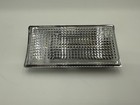 1973-83 Chevrolet Gmc C10 C20 Truck Dome Light Base With Clear Lens New Chrome