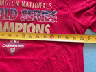 Lot Of  2  Men s Nike Washington Nationals 2019 Ws Champion T-shirts-medium