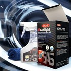 Automotive Headlamp Restoration Fluid Kit 180ml Headlight Polishing Cleaner 2026