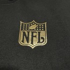 Nfl Logo Team Apparel Mens Xl Black Gold Fleece Hoodie Nwt