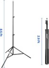 Emart 8 5 Ft Light Stand For Photography  2 Pack Portable Photo Video    