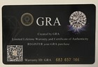 3ct Round Cut Moissanite Earrings Gra 14k Solid White Gold Studs Screw-back Gift