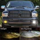 Led Fog Lights Fit For Dodge Ram 1500 02-08   Ram 2500 3500 03-09 Pickup Truck