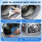 Home Stain Cleaner Gel  Washing Machine Cleaner With Brush  Deep Cleaning All-pu