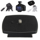 For Dslr Slr Digital Camera Tripod Quick Release Plate Screw Adapter Mount Head 