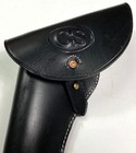 Civil War Cs Confederate M1858 Revolver Pistol Leather Holster-  cs Stamped 