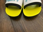 Puma X Fenty Surf Slides Rihanna Fenty Black White Yellow Women Size 6 5 Sandals