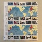 Usps  1942  Into The Battle    29 Stamp Sheet 1991 World War Ii 50th Anniversary