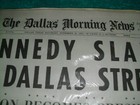 Jfk Kennedy Assassination Newspaper 1963 Dallas Morning News Reprinted 2013 New