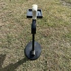 Vintage 1990s Bombay   Company James The Butler With Serving Tray Black Tie Mcm