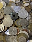 90  World Coins Mixed Lot Foreign Vintage Multiple Countries Bulk