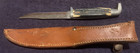 Vintage Queen Steel 82 Fixed Blade Hunting Knife W  Vintage Case Xx Sheath Usa