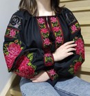 Vyshyvanka Woman Ukrainian Embroidery Embroidered Blouse Xs - 5xl Choice Color