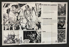 Conan  Kull  Solomon Kane Folded Promo Poster  Joe Kubert Art 34  X 22  Vf nm