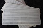 Lot Of 50 Vintage Ibm Punch Cards Rare T5085 80-column Cream Computer Technology
