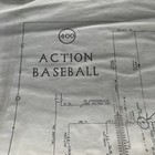 Action Baseball Williams Schematic Pinball Arcade Game Manual