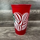 2024 Starbucks Reusable Holiday Red Cup Limited Edition 16 Fl Oz No Lid