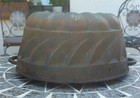Cast Iron Baking Pan Mold Bundt Cake Le Creuset 26 Antique Rare The Royal Queen