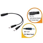 10pcs Dc Power Splitter Cable Cord Adapter 1 2 Cctv Security Camera Dvr Led Usa