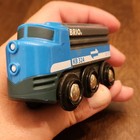 Brio World Intercity Blue Engine Kb 324 Wooden Railway Train