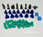 Monopoly Disney Edition Game 56 Replacement Pieces Movers Tokens Castles 2001