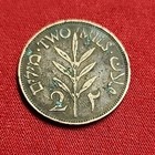 Palestine Bronze Coin 2 Mils  Issued 1927 Free Shipping Pc 4