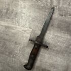 Original Antique Us M1896 Rifle Bayonet