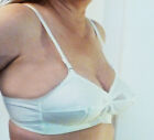 1950s Bali Pointy Bullet Water Bow Vtg White Sheer Bow Bra 36a Nos Evc Style 430