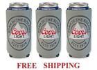 Coors Light Rockies 3 Beer Can Cooler 16oz Coozie Coolie Koozie Huggie New