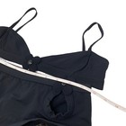 Louis Vuitton Monogram Flower Bikini  36 Swimwear Set Logo Black Rankab 