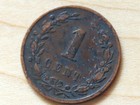 1878 Netherlands 1 Cent