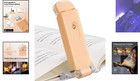 Led Clip-on Book Light  Usb Rechargeable  4 Brightness Levels  Peach Fuzz