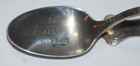John 6-24-1907 Rogers   Bro A1 Infant Baby Spoon Silver Plate Curled Handle