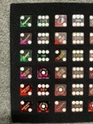 Vintage Las Vegas Casino Dice Collection - 44 Piece Lot W  Display Case
