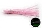 Hoochie Squid Skirts Neonglow     Luminous Soft Lures Kokanee Salmon Trolling 20pk