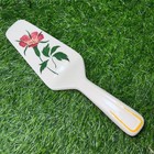 Vintage Western Germany Pie Cake Server Dessert Server Floral Design 14 Inch